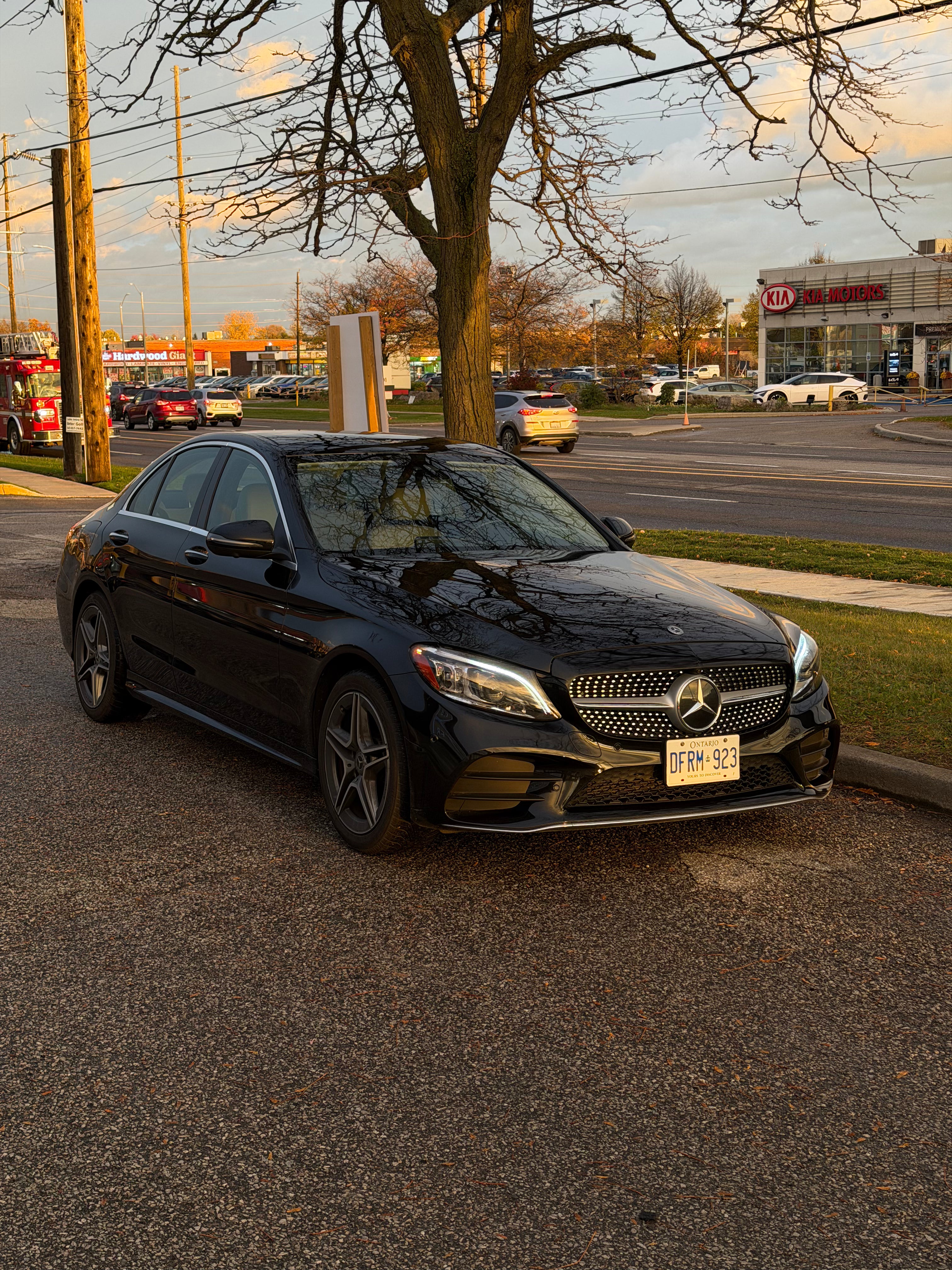 Mercedes C300 Sedan Black