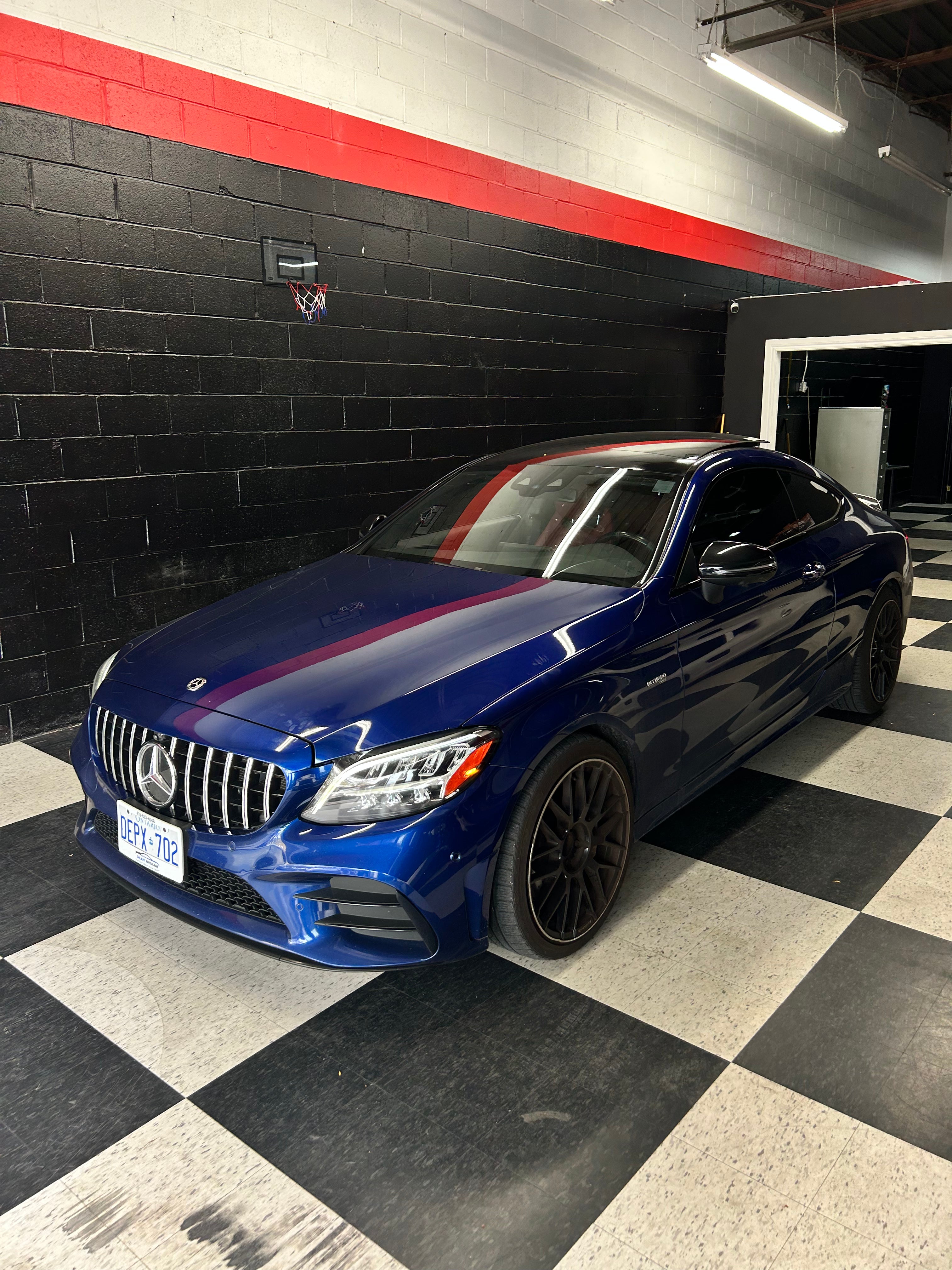 Mercedes C43 Blue