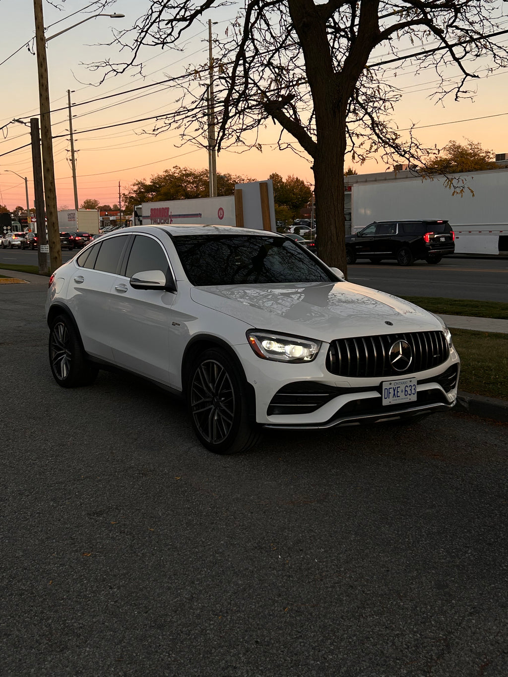 Mercedes GLC43 White