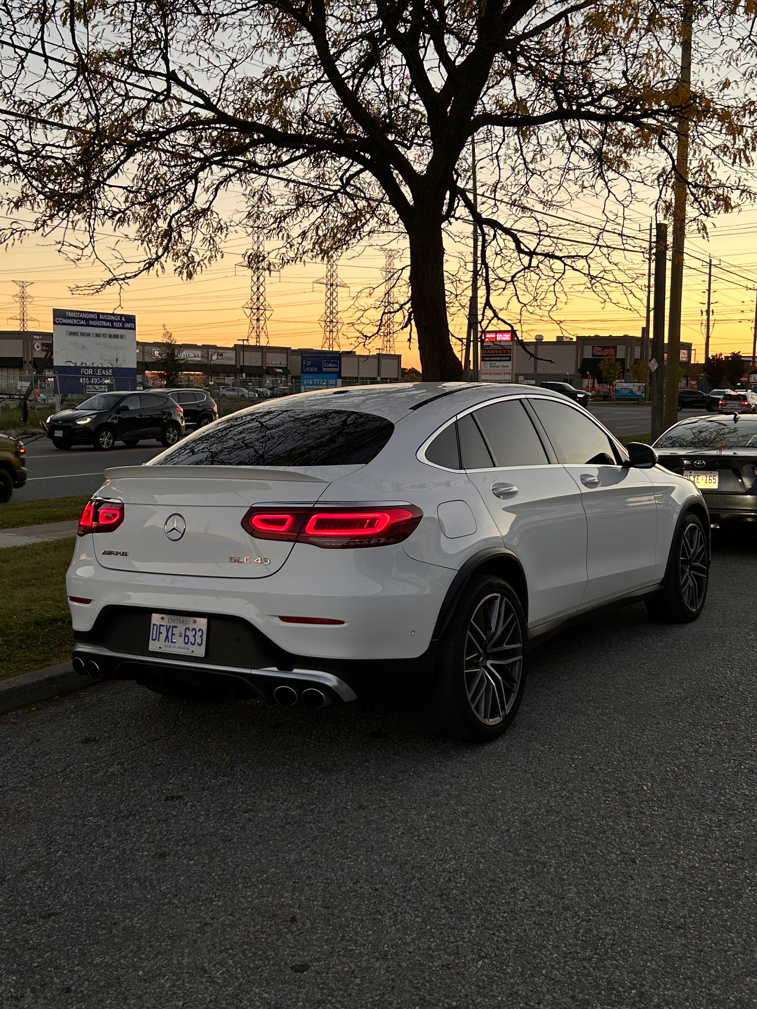Mercedes GLC43 White