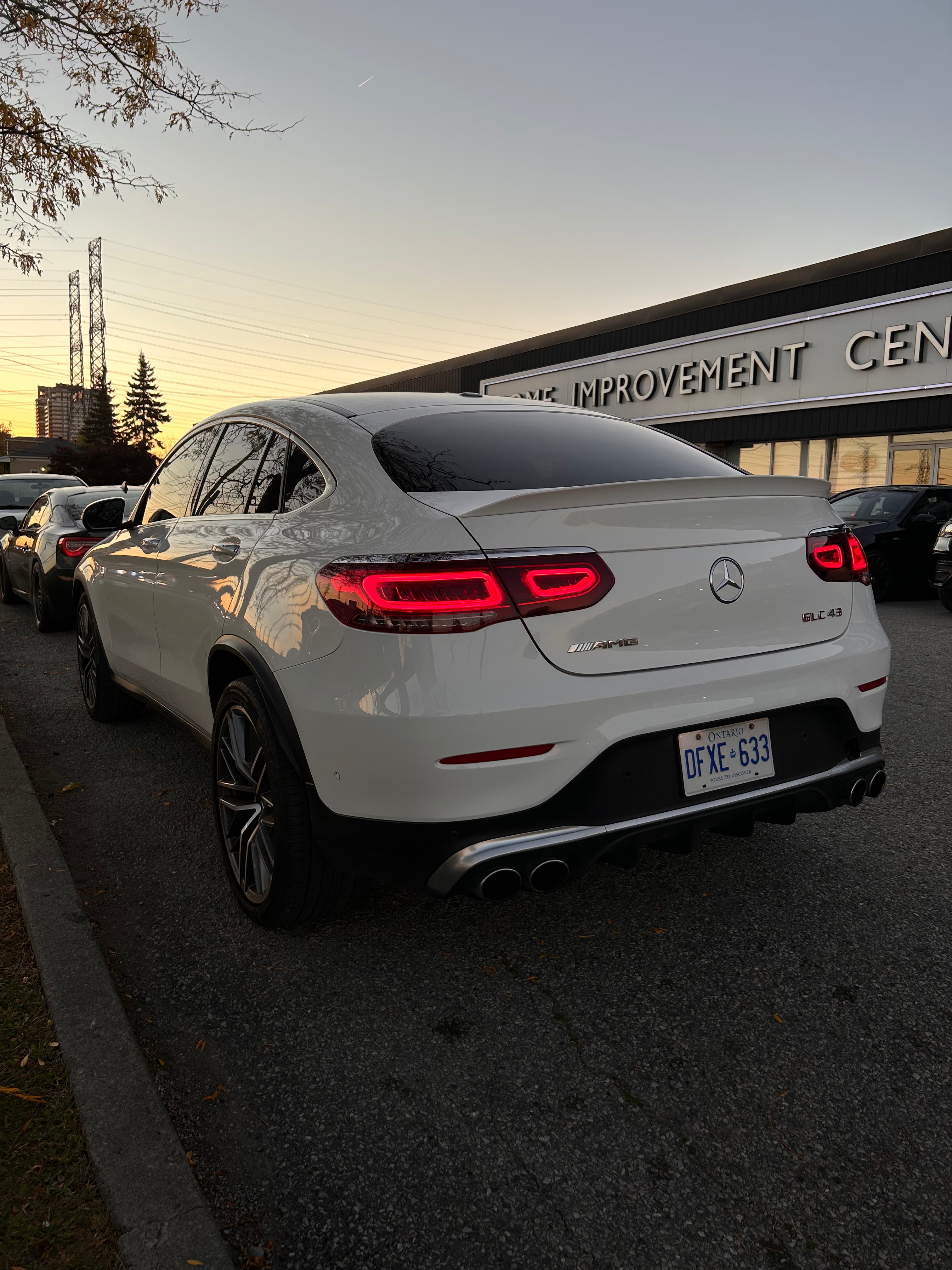 Mercedes GLC43 White