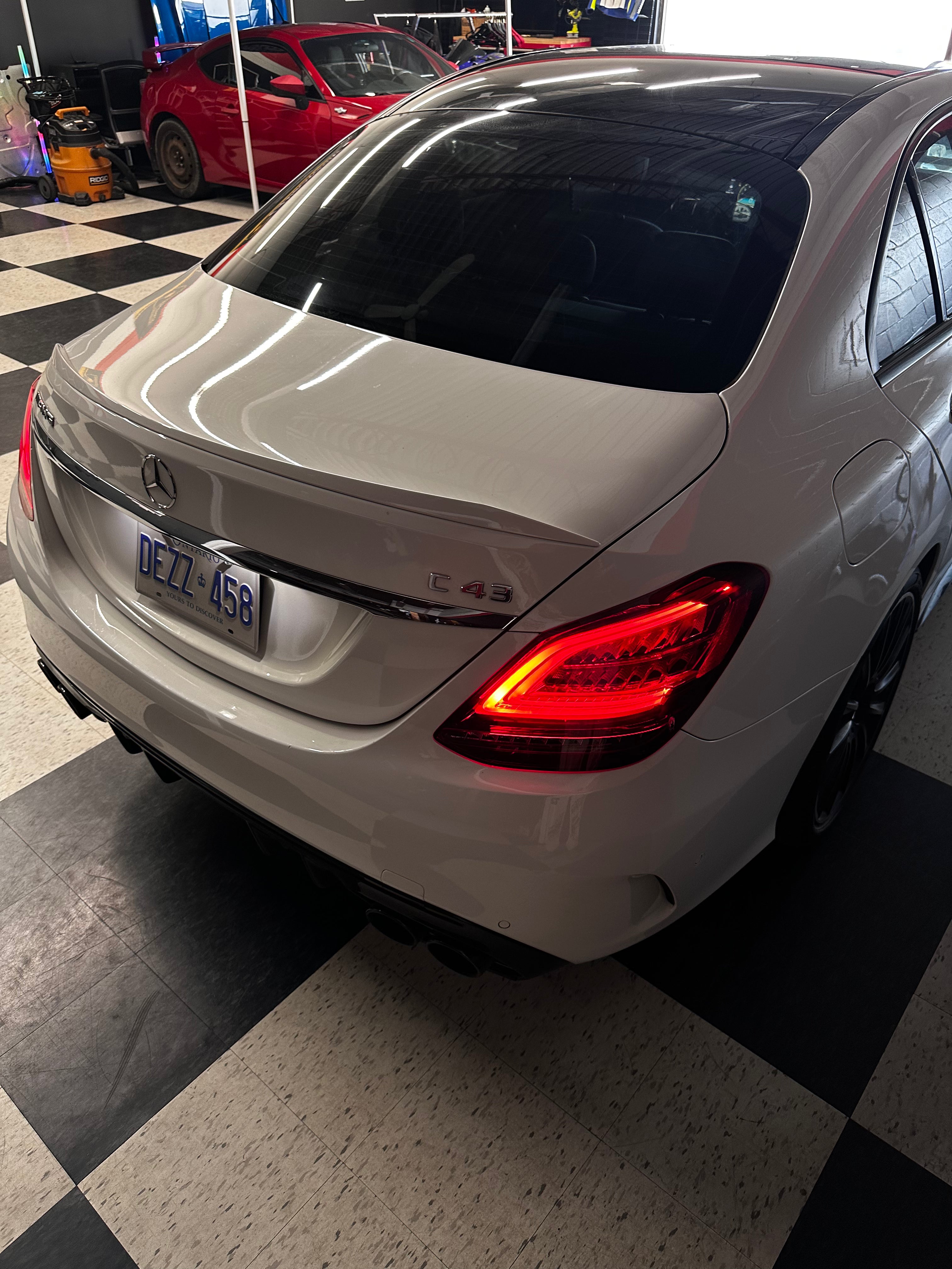 Mercedes C43 White